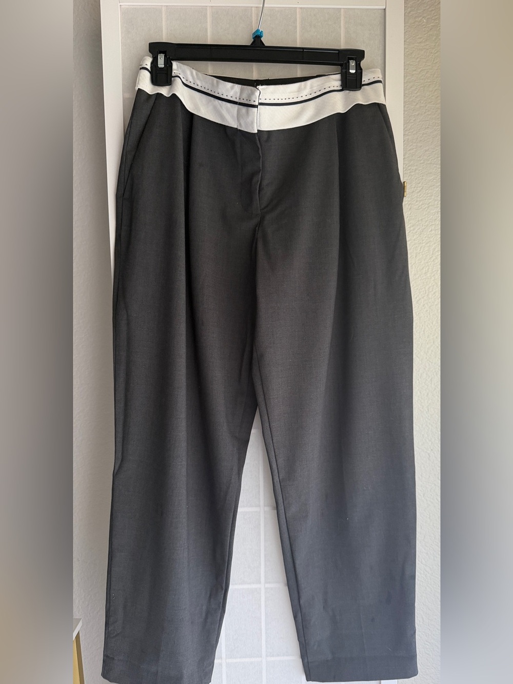 Women's classic grey Zara trousers